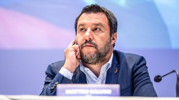 Italy's Deputy Prime Minister Matteo Salvini.