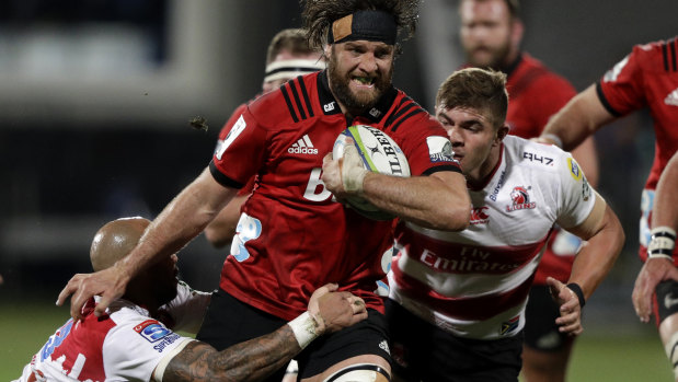 Last teams standing: The 2018 Super Rugby final was a re-match between the Lions and Crusaders. 