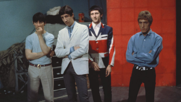 From left, Keith Moon, Pete Townshend, John Entwhistle and Roger Daltrey of The Who in 1965.