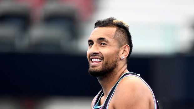 Nick Kyrgios has called for an exhibition match to raise funds for communities hit hard by the bushfires.