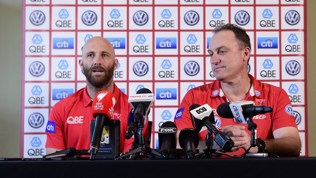 Jarrad McVeigh appears to be up against it in his bid to play one final match before his AFL retirement.