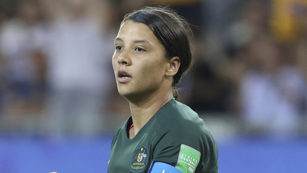 Australia's Sam Kerr had been linked with a move to Chelsea.