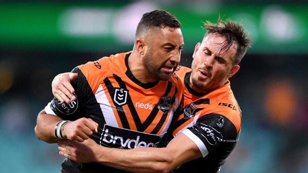 Wests Tigers co-captain Benji Marshall.