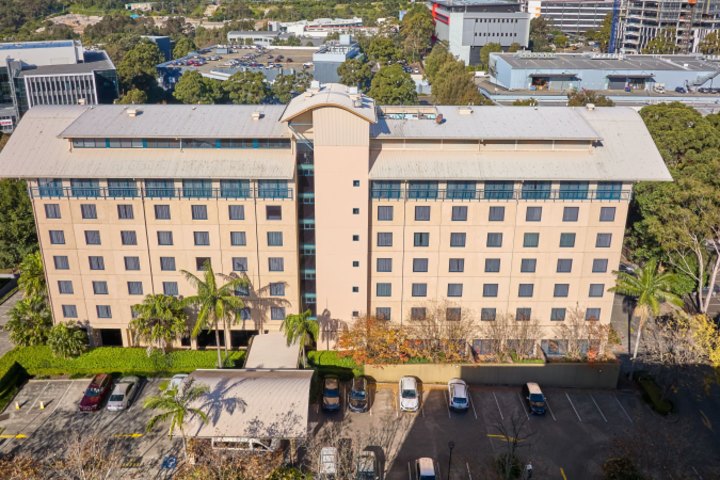The Courtyard by Marriott North Ryde is in Macquarie Business Park.