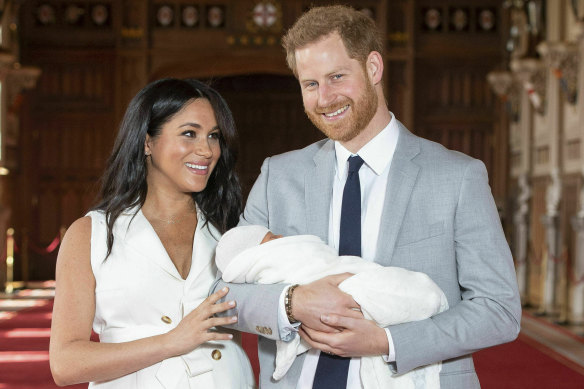 Markle says he learned of the birth of his grandson via the radio.