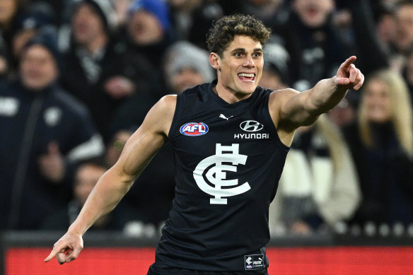Charlie Curnow is happy to share the load this finals campaign.