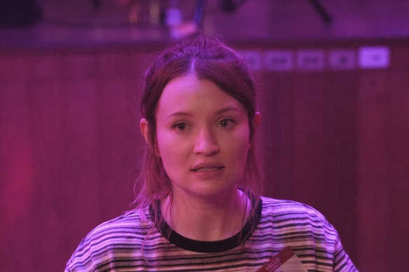 Emily Browning’s role in the Class of ’07 is the first time she’s tried her hand at comedy.