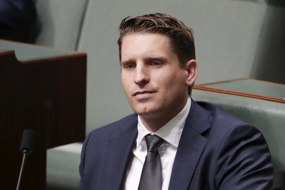 Liberal MP Andrew Hastie is one of four Australian MPs urging the UK to ban Huawei.