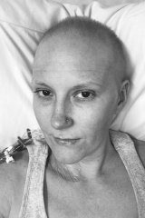 Caitlin Delaney has ovarian cancer but remains hopeful.