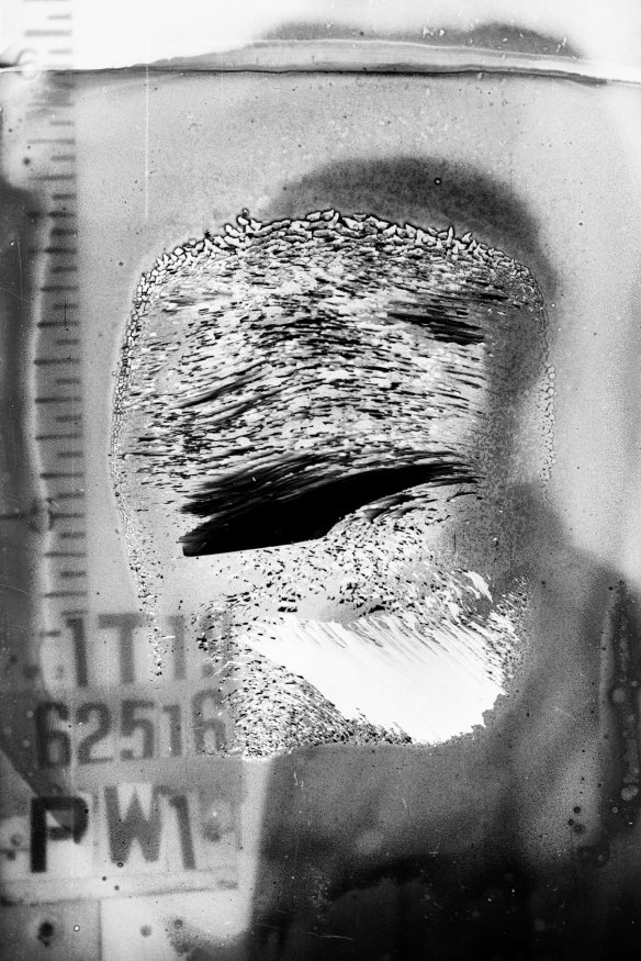 This cellulose nitrate negative of Italian POW Giuseppe Raimondi is an example of the challenges facing the National Archives.
