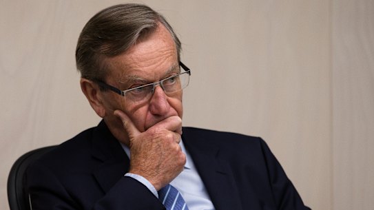 ICAC Chief Commissioner Peter Hall, QC.