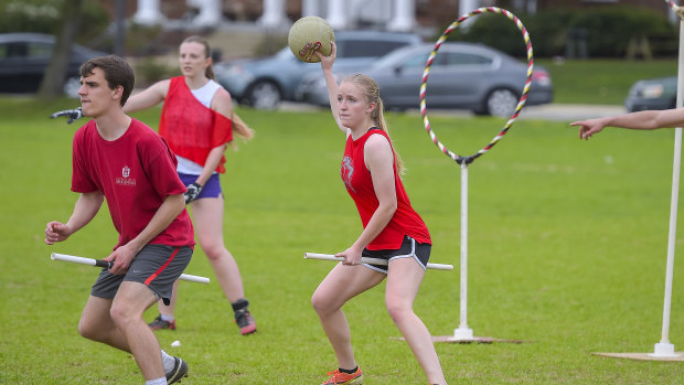Quidditch becomes quadball as sport distances itself from author JK Rowling