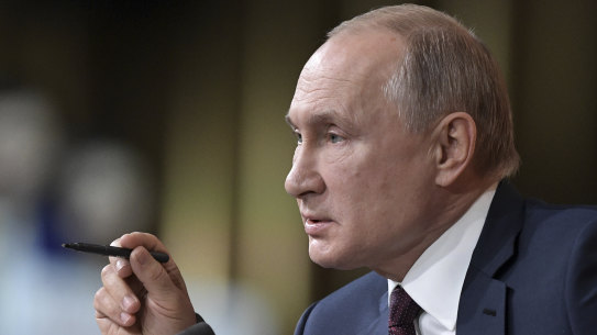 Russian President Vladimir Putin.