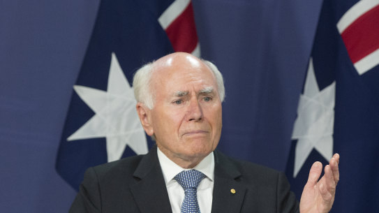 Former prime minister John Howard