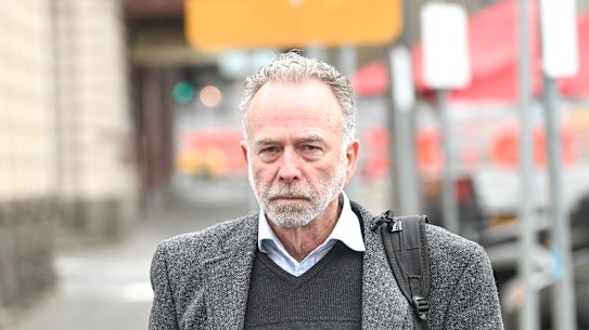 William Swale outside court.