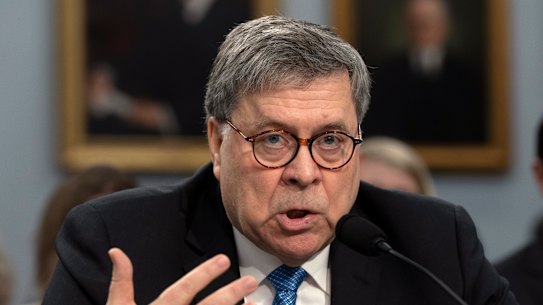 US Attorney General William Barr.
