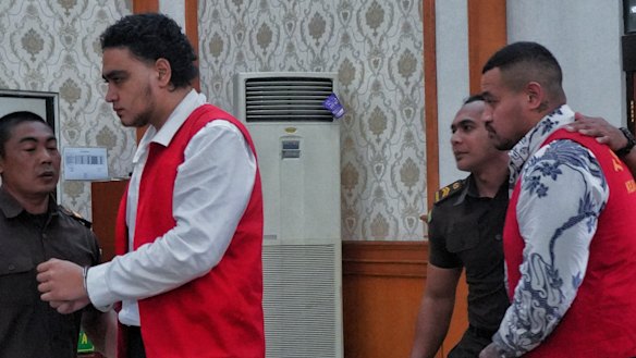 Mevlut Coskun (left) and Paea I Middlemore Tupou after their sentencing on Monday.