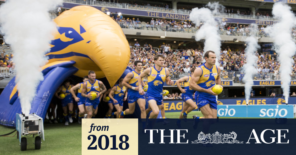 West Coast Ditch Tradition Of Players Running Through Team Banner