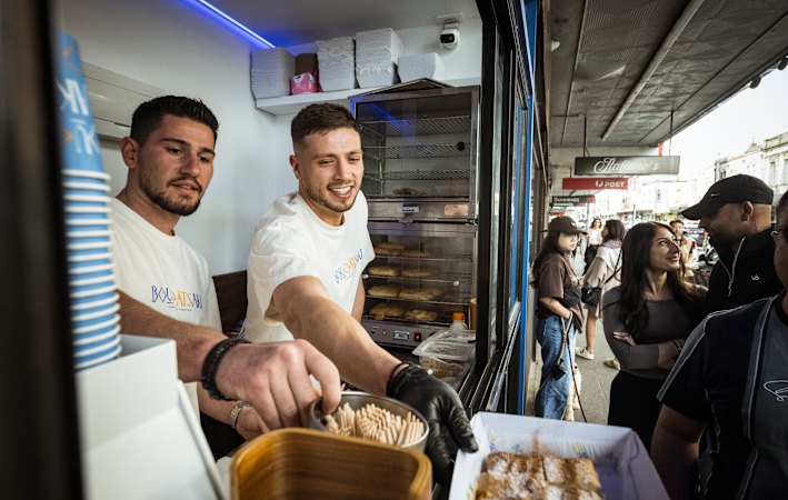 From plumbing to Greek pastries: adversity leads to sweet new career