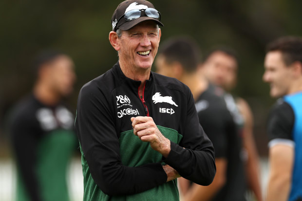 Shrewd operator: Rabbitohs coach Wayne Bennett.