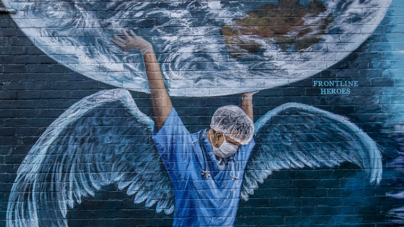 All We Can Do Is Paint How Street Artists See Coronavirus Outbreak