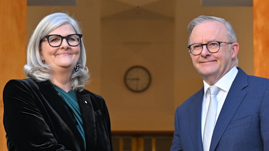 Prime Minister Anthony Albanese in April announced Sam Mostyn as Australia’s next governor-general.
