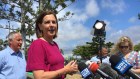 Queensland LNP leader Deb Frecklington has been focusing on North Queensland this week.