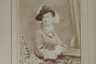 In her later years Madame Brussels appeared a picture of Victorian propriety.
