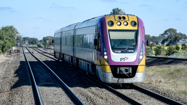 A V/Line train driver has tested positive for coronavirus. 