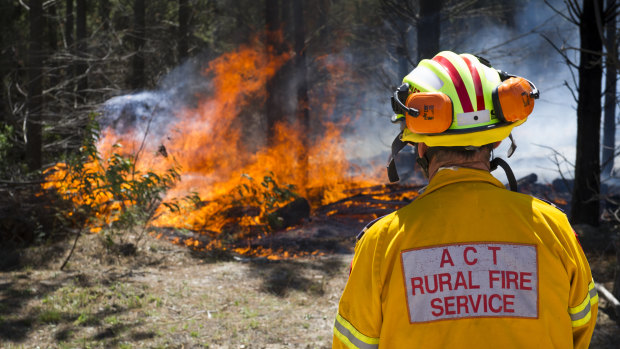 The Pierces Creek bushfire in November was started by a burnt-out car.
