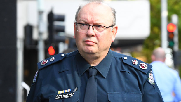 Victoria Police chief commissioner Graham Ashton.