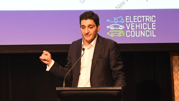 Electric Vehicle Council chief executive Behyad Jafari.