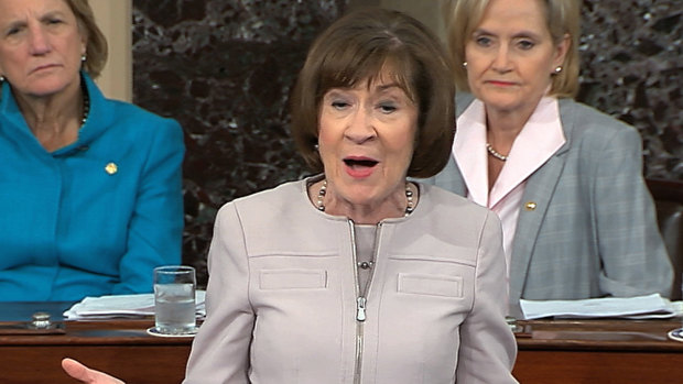 Republican Senator Susan Collins announced that she would support Brett Kavanaugh's nomination.