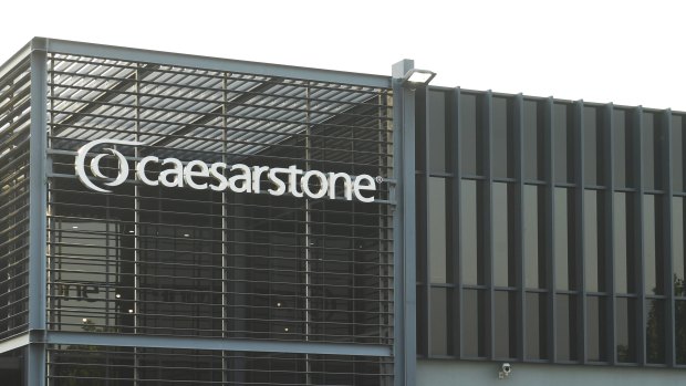 Caesarstone Australia's flagship showroom in Moorebank.