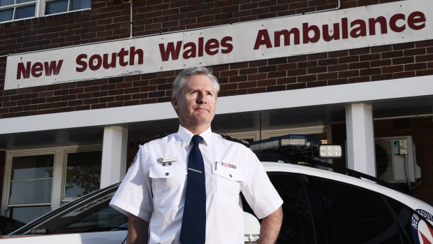 'We need people to call triple zero for emergencies only': Chief executive of NSW Ambulance Dominic Morgan.