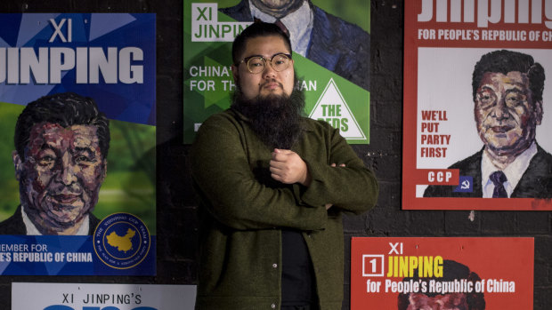 Badiucao, a Chinese dissident artist living in Melbourne, is calling on UWA's Confucius Institute to come good on its promise to allow him to speak to its students.
