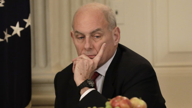 Diminished standing: Chief of staff John Kelly.