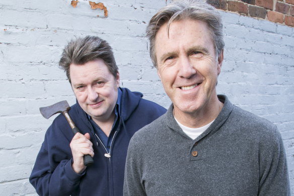 Dave O'Neil and Glenn Robbins were due to be headliners at Canberra Comedy Festival.