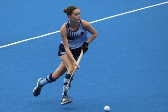 Under-18s national hockey player Chloe Holmes will study criminology as she works towards the 2032 Olympic Games in Brisbane.
