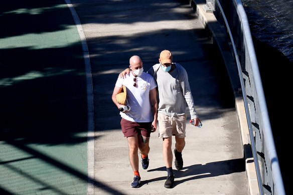 Queenslanders have been urged to look out for each other as a decision on ending the lockdown on Sunday looms.