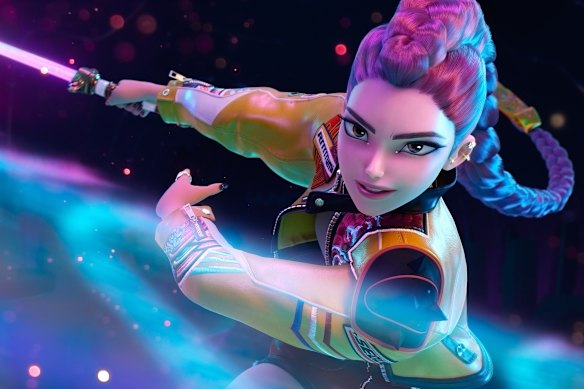 Ejae provides the singing voice for the character of Rumi in the KPop Demon Hunters film.