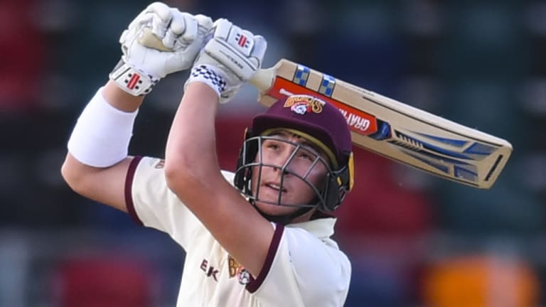 Making hay: Matt Renshaw was in blistering form in the Queensland grade competition.