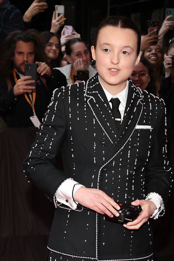 Bella Ramsey plays a young heroin addict in the prison drama Time.