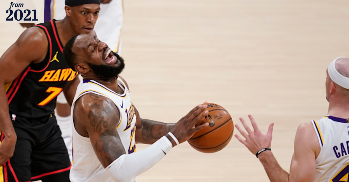 NBA 2021: Los Angeles Lakers star LeBron James sidelined indefinitely ...