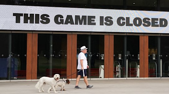Who should be the first to be allowed in the stands when crowds return to football?