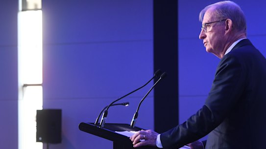 David Murray's position as chair of AMP is under threat.