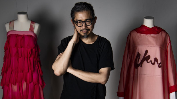 Fashion intersects art and ancient traditions in Akira exhibition