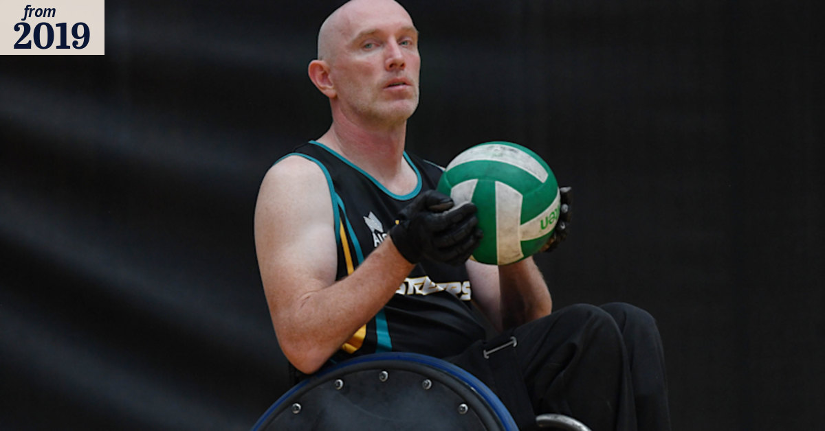 Australia's Jason Lees is chairman of the board at Murderball Inc