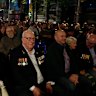 NSW Premier Chris Minns read a poem during the service.