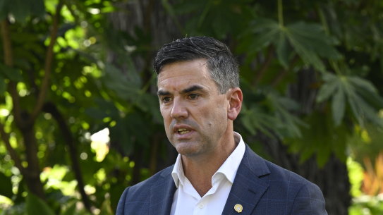 Victorian Opposition Leader Brad Battin. 